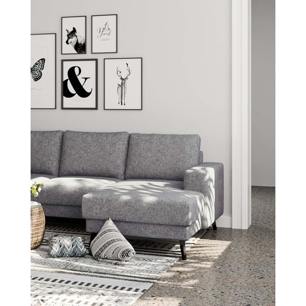 Sivá rohová pohovka (ľavý roh) Fynn – Ghado-image-4