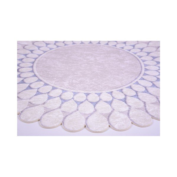 Koberec Vitauss Zinno Mavi, ⌀ 80 cm-image-2