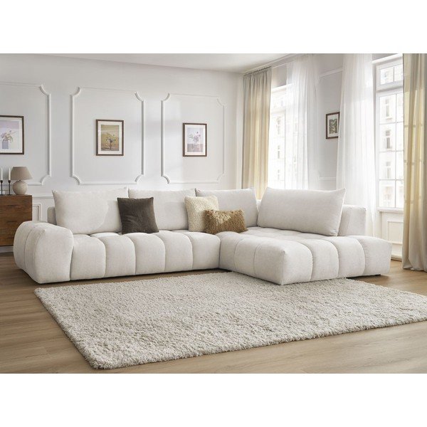 Biela rohová pohovka Everest – Bobochic Paris-image-1