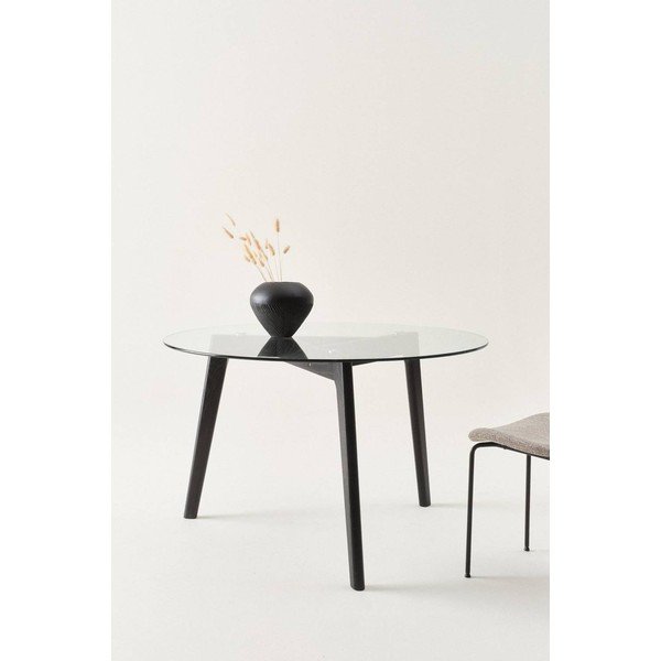 Okrúhly jedálenský stôl z dubového dreva ø 120 cm Malevik – Jotex-image-1