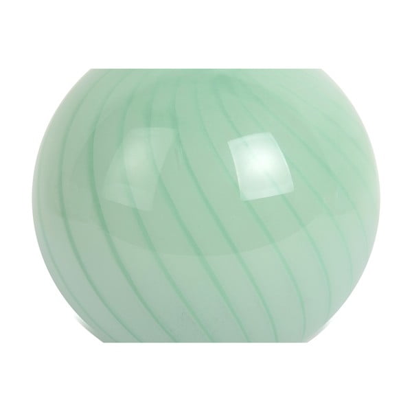 Svetlozelená stolová lampa so skleneným tienidlom (výška 17 cm) Summer Globe – Leitmotiv-image-3