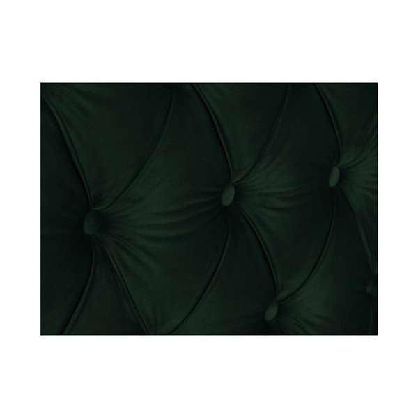 Fľaškovozelené čelo postele Mazzini Sofas Anette, 160 × 120 cm-image-4