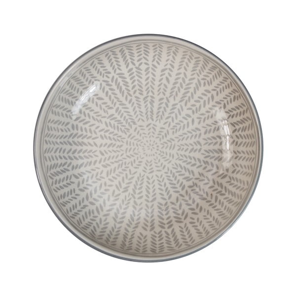 Sivomodrý hlboký tanier z kameniny David Mason Artisan, 400 ml