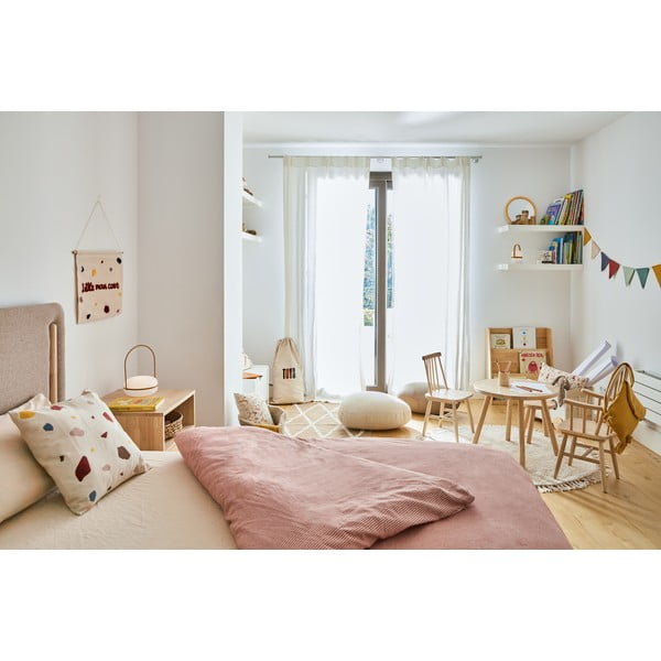 Detský stôl z kaučukového dreva Kave Home Dilcia, ø 55 cm-image-2