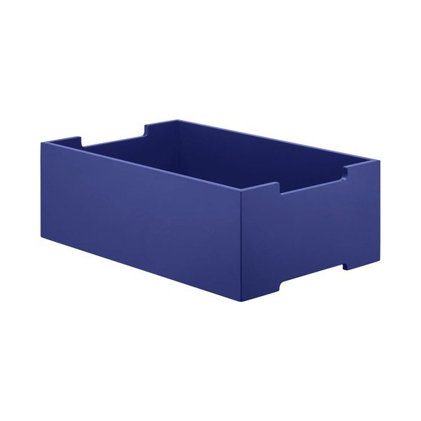 Modrý úložný box 25x39x14 cm Kasane M – Blomus
