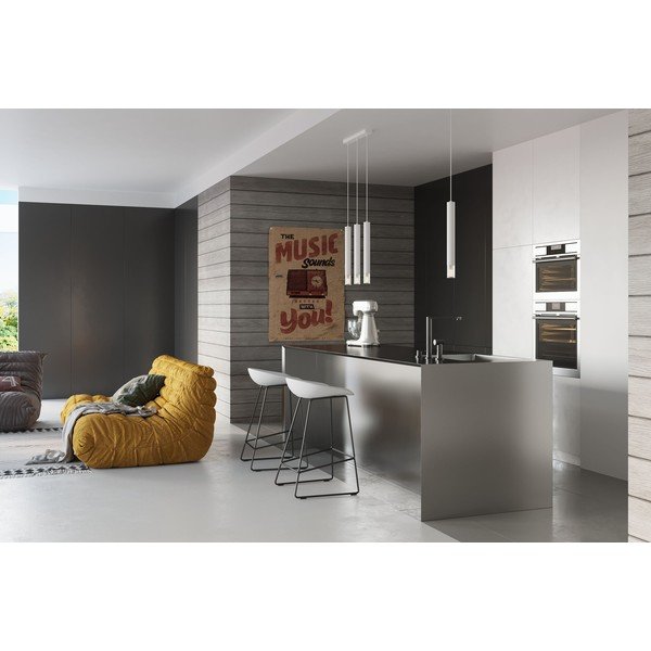 Biele kovové závesné svietidlo ø 8 cm Vittoria – Sollux-image-4