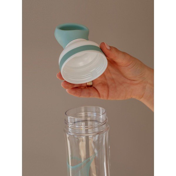 Modro-biela fľaša na vodu Equa Flow Wave, 800 ml-image-3