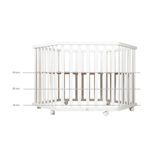 Svetlosivá detská ohrádka 119x104 cm Sternenzauber – Roba-image-2