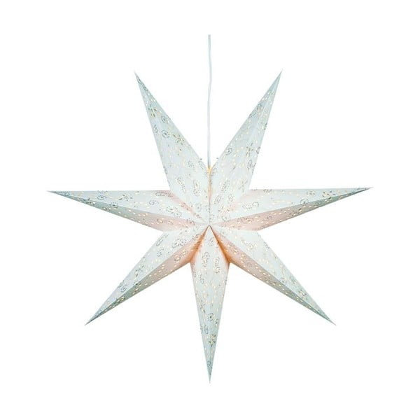 Svietiaca hviezda Aratorp White, 100 cm