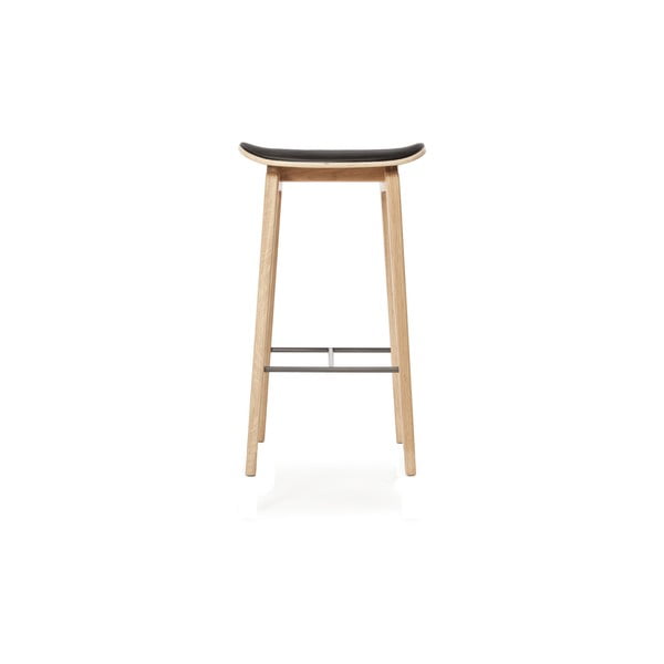 Drevená barová stolička NORR11 NY11, 65x30 cm