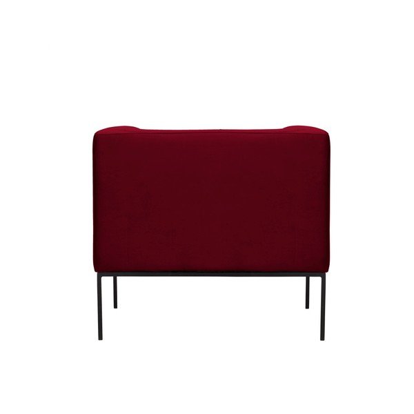 Červené zamatové kreslo Windsor & Co Sofas Neptune-image-4