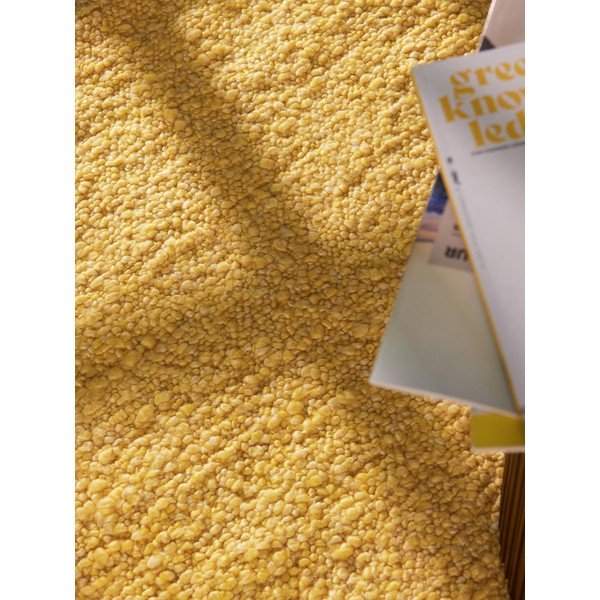 Žltý ručne tkaný behúň z materiálu buklé 80x200 cm Notting Hill Portobello – Ted Baker-image-2