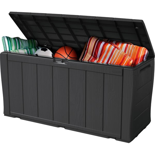 Tmavosivý záhradný úložný box Sherwood – Keter-image-2