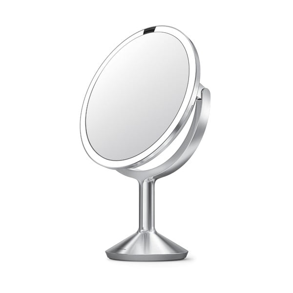 Kozmetické zrkadlo s osvetlením/zväčšovacie (5x) ø 25 cm Sensor Trio Max – simplehuman-image-4