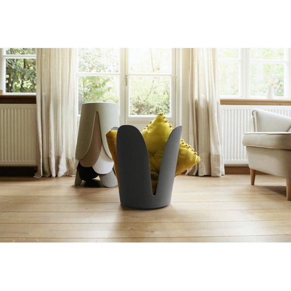 Antracitová plastová stolička Comiso – Wenko-image-4