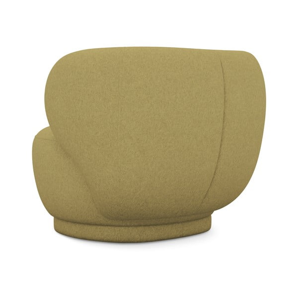 Kreslo v horčicovej farbe Hina – Makamii-image-3