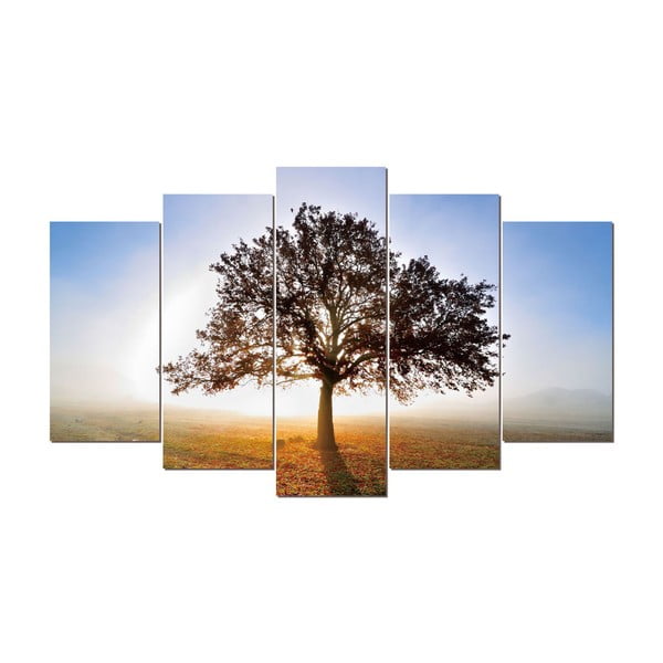 5-dielny obraz Tree, 60x100 cm