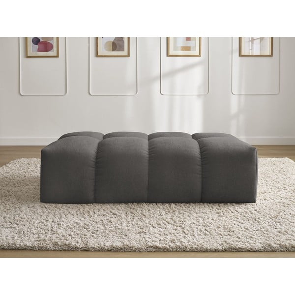 Tmavosivá ženilková podnožka Everest – Bobochic Paris-image-3