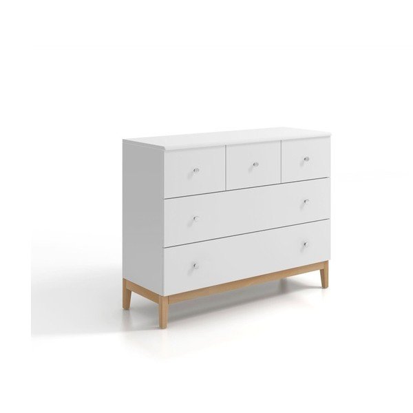 Komoda z masívneho borovicového dreva SKANDICA Livia 32