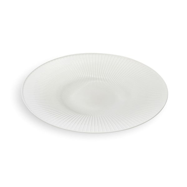 Biely kameninový tanier Kähler Design Hammershoi Dish, ⌀ 40 cm