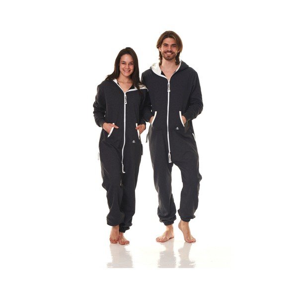 Tmavosivý domáci overal Streetfly, veľ. L