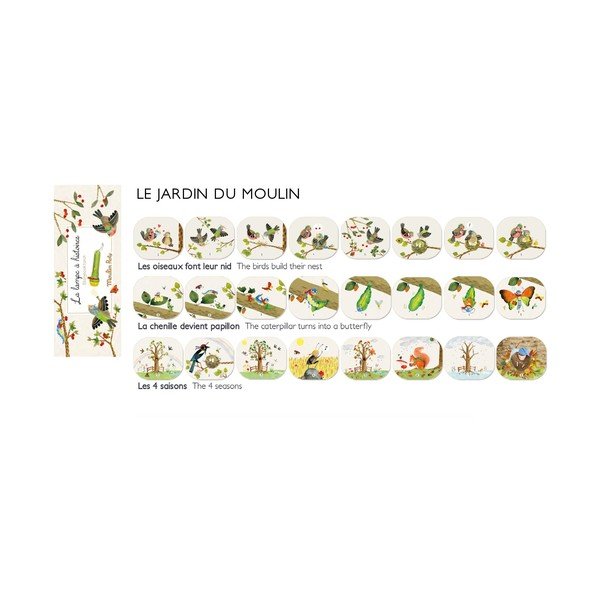 Detský premietací set Moulin Roty Záhrada-image-2