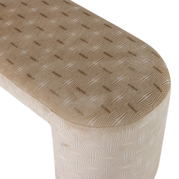 Béžová polstrovaná lavica Jacob – WOOOD-image-4