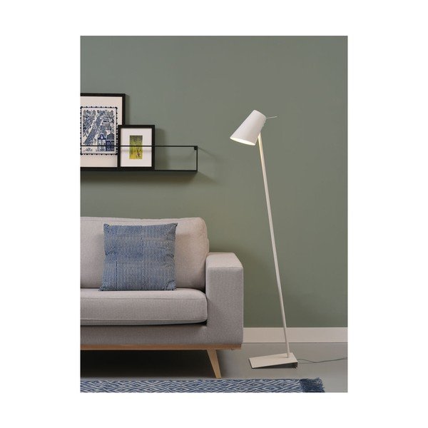 Biela stojacia lampa s kovovým tienidlom (výška 140 cm) Cardiff – it's about RoMi-image-2
