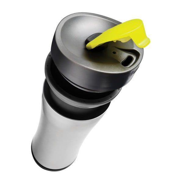 Cestovný hrnček so zeleným viečkom XD Design Boom Eco, 200 ml-image-2