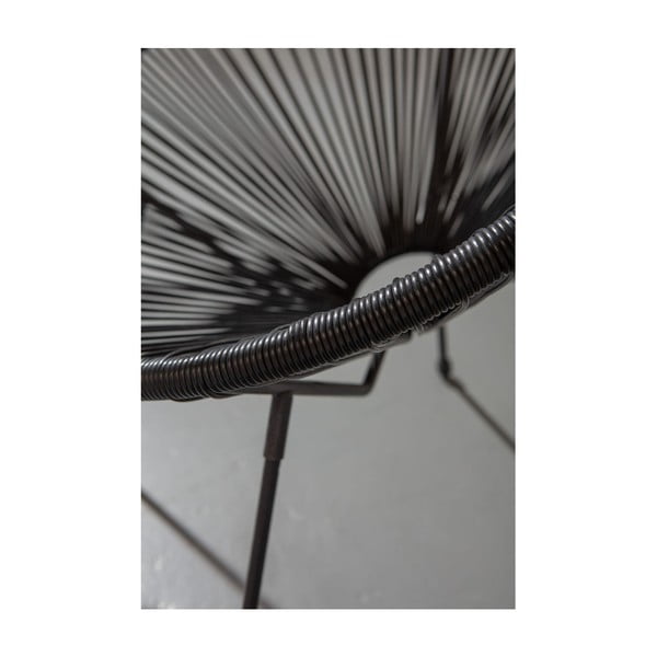 Čierne kreslo Kare Design Acapulco-image-3