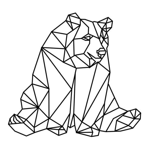 Samolepka Fanastick Origami Bear