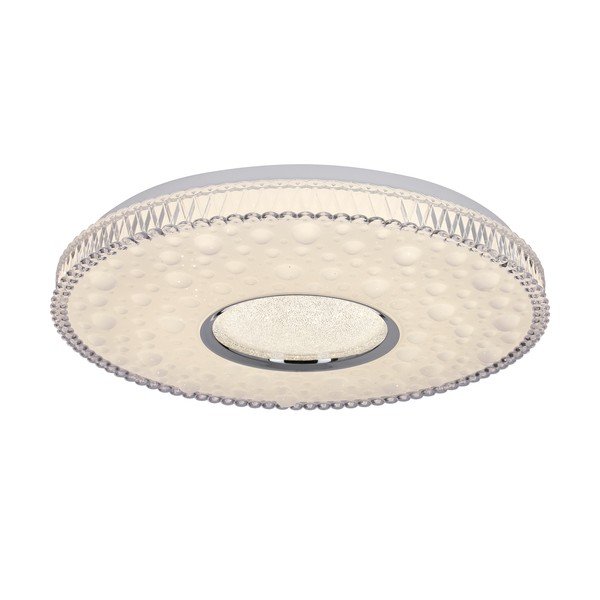 Biele LED stropné svietidlo 38x38 cm Bubbles – Candellux Lighting-image-1