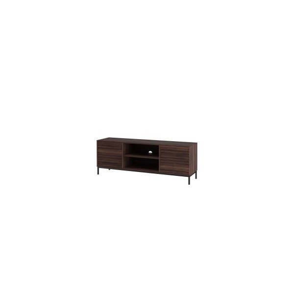 TV stolík v dekore orecha v prírodnej farbe 140x50 cm Celine - Støraa-image-1