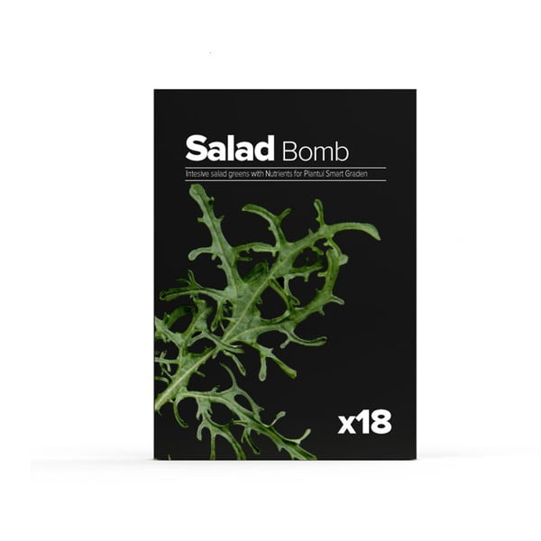 Sada 18 kapslí so semienkami Plantui Salad Bomb
