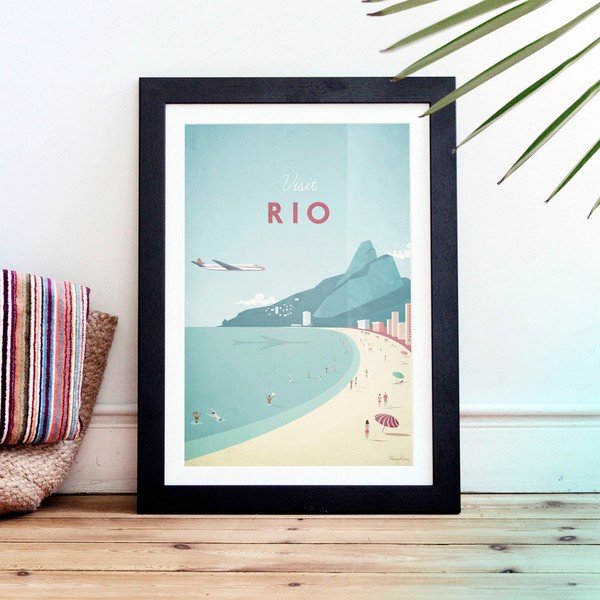 Plagát Travelposter Rio, 50 x 70 cm-image-1