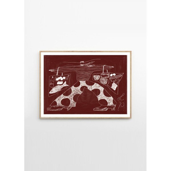 Plagát 70x50 cm Sam Shopping – Lucia Tuffley – The Poster Club-image-3