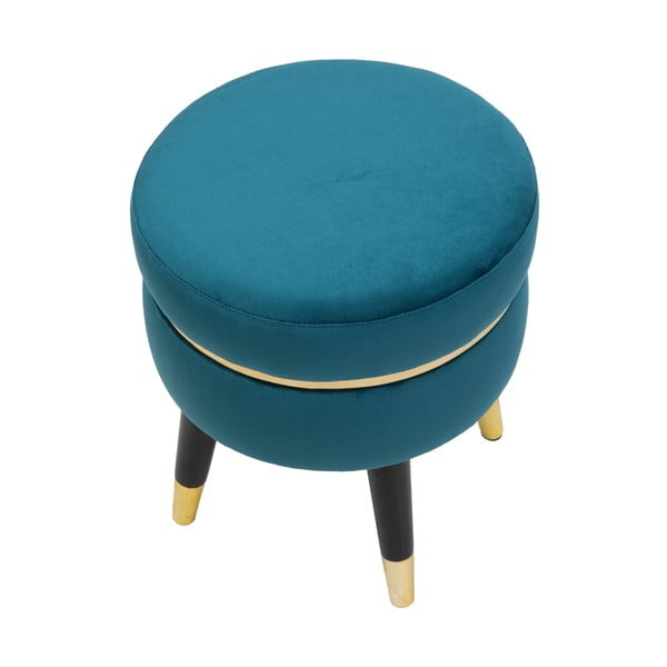 Tyrkysovomodrá podnožka Mauro Ferretti Paris-image-2