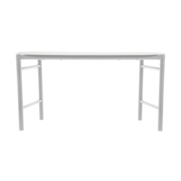 Svetlosivá kovová záhradná lavica Disc – Zone