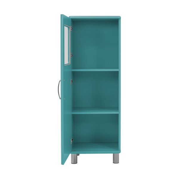 Tyrkysovomodrá skrinka 50x143 cm Malibu - Tenzo-image-4