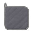 Sivá bavlnená kuchynská chňapka Tiseco Home Studio Abe, 20 x 20 cm