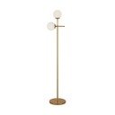 Stojacia lampa v zlatej farbe Squid Lighting Kruva, výška 174 cm