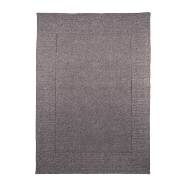 Sivý vlnený koberec Flair Rugs Siena, 160 x 230 cm