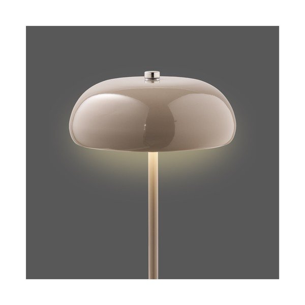 Taupe kovová LED stolová lampa (výška  23 cm) Margate – House Nordic-image-3