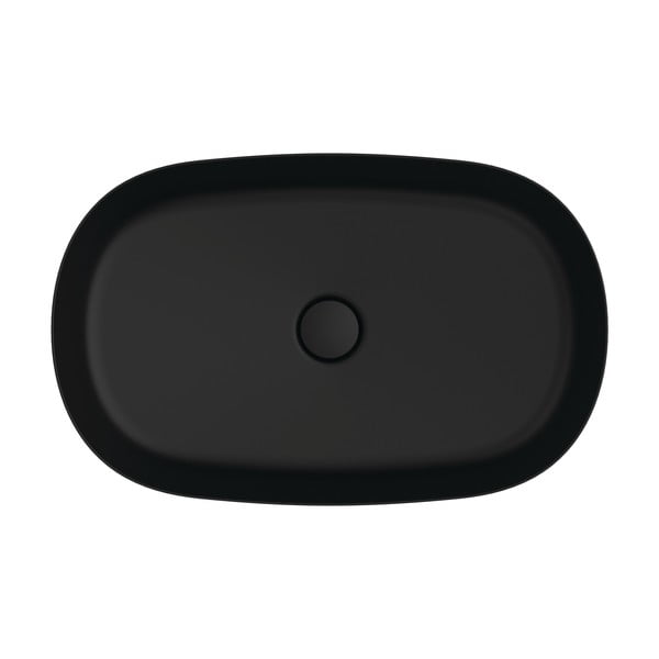 Matne čierne keramické umývadlo 60x38 cm Ipalyss – Ideal Standard-image-2