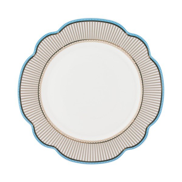 Porcelánový tanier Beach od Lisbeth Dahl, 24 cm, 4 ks-image-1