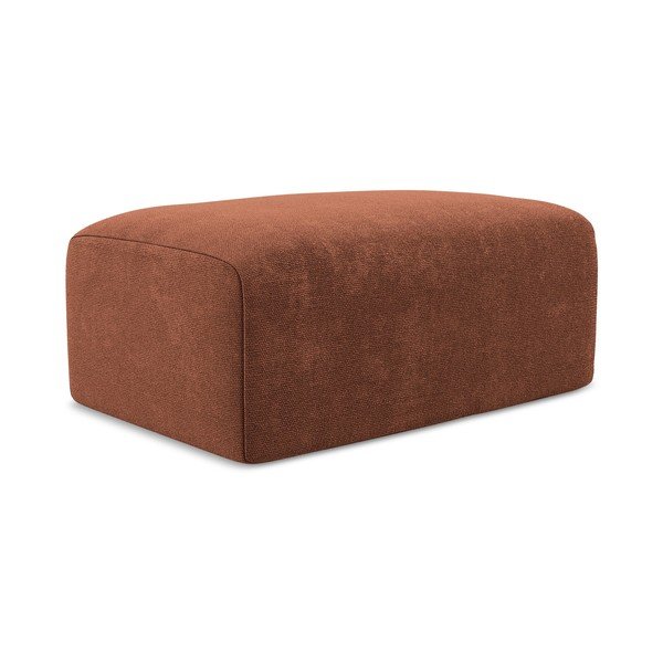 Ženilková podnožka v terakotovej farbe Kona – Makamii-image-3