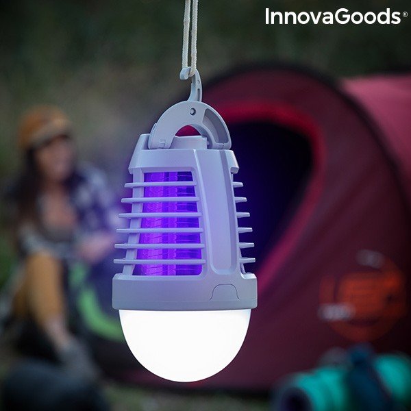 Dobíjací lampáš proti komárom 2 v 1 InnovaGoods-image-4