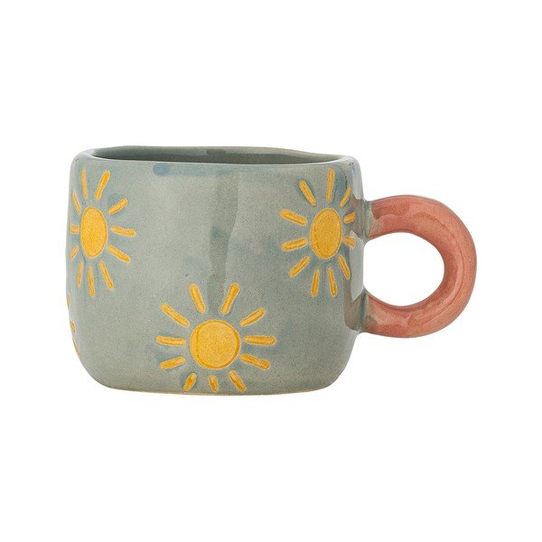 Svetlomodrý keramický detský hrnček 110 ml Nini – Bloomingville