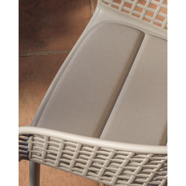 Béžový záhradný sedák 43x45 cm Sindera – Kave Home-image-1
