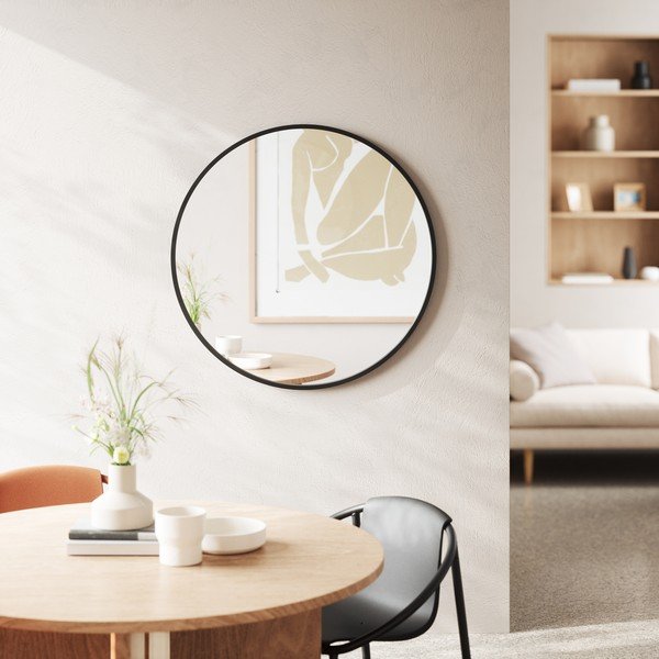 Nástenné zrkadlo ø 94 cm Hub – Umbra-image-2